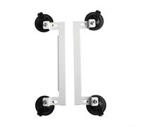 Opatiny Kit de montaje con ventosa para Starlink Mini, soporte de aleación de aluminio para techo corredizo y parabrisas, paquete de 2, color blanco