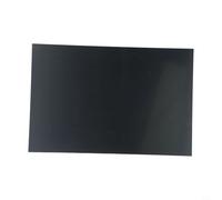 Opatiny Lámina de plástico duro ABS negro que forma al vacío, material para revestimiento de guardabarros, placa de nombre, letreros personalizados de 1,5-5 mm (200 x 300 x 1 mm)