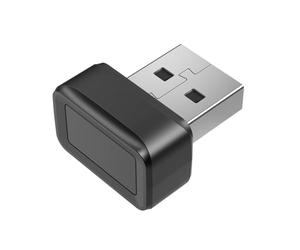 Opatiny Lector de huellas dactilares USB, escáner biométrico táctil de 360° con reconocimiento rápido de 0,5 s, baja tasa de aceptación falsa 0,0002%, aleación de zinc para un acceso seguro