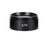 Opatiny Lente de objetivo de microscopio 0.5X 0.7X 2.0X para 1-7/8 pulgadas (48 mm) - Lente de vidrio Barlow reemplazable con aumento y claridad