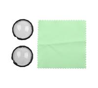 Opatiny Lente protectora para INSTA360 X5 | Cubierta de policarbonato antiarañazos de alta transparencia con revestimiento oleofóbico | Diseño de liberación rápida | Paquete de 2