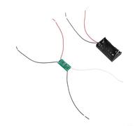 Opatiny Módulo de interruptor de control de voz 3V-4.5V Placa de relé activada por sonido con retardo de 6s para motor de luz LED, proyectos electrónicos de bricolaje, verde (B)