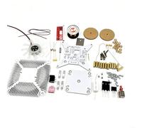 Opatiny Music for Tesla Coil Kit 24V Wireless Audio Transmission Music | Suelde tu propia bobina, entrada de 24 V, reproducción de música clara, juguete educativo STEM, generación segura