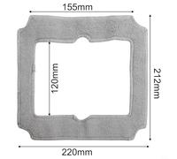 Opatiny Paño de limpieza lavable de repuesto para Ecovacs para Winbot para mini paño de limpieza de microfibra para paño de limpieza lavable, paquete de 4 (10 unidades)
