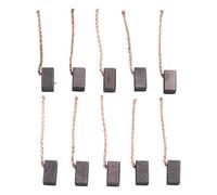 Opatiny Paquete de 2/10 escobillas de carbono de 6 x 6 x 10 mm para motor de ventilador, motor de ventilador, repuesto de motor de limpiaparabrisas