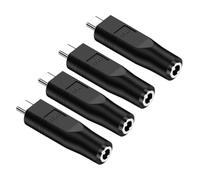 Opatiny Paquete de 4 convertidores USB a DC5521 para Mini, 20 V 100 W + adaptador PD, para solución de alimentación compacta de PVC para coche y RV