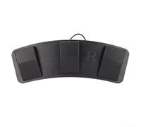Opatiny Pedal de pie programable USB con función de teclado de ratón para equipos de videojuegos, diseño ergonómico de 14,4 pulgadas