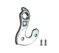 Opatiny Percha de desviador trasero de bicicleta para bicicletas WILIER y FUJI, caída del gancho trasero de aleación de aluminio, 34 mm/34 mm/22 mm, plateado (20 g)