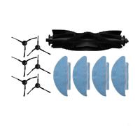 Opatiny Piezas de repuesto para aspiradora robot compatibles con Cecotec Conga 7490 Genesis X-Treme - Cepillo principal, almohadillas de fregona, cepillos, filtros