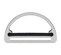 Opatiny Scuba Dive D-for Ring Weight Belt Tope Slider Keeper con retenedor de arnés, acero inoxidable 304 para buceo, navegación y aplicaciones industriales