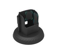 Opatiny Soporte de base de silicona antideslizante con imanes fuertes para DJI Osmo Pocket 3, compatible con empuñaduras originales, 82 x 77 x 77 mm, color negro