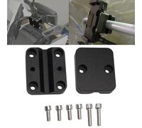 Opatiny Soporte de navegación GPS para motocicleta BMW R1250GS/R1250GS Adventure, aleación de aluminio, color negro
