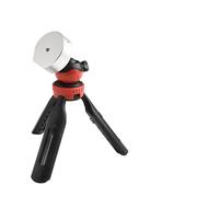 Opatiny Soporte de trípode ajustable para antena STARLINK Mini V4, diseño compacto portátil con picos de tierra, color negro