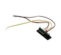 Opatiny Tablero del reproductor de música del coche eléctrico de 12V para niños con interfaz USB, módulo de circuito MP3 Baby Ride On Accesorios del coche (No.1) (No.5 12V)