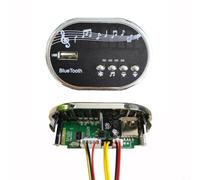 Opatiny Tablero del reproductor de música del coche eléctrico de 12V para niños con interfaz USB, módulo de circuito MP3 Baby Ride On Accesorios del coche (No.1) (No.6 12V)