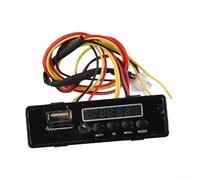 Opatiny Tablero del reproductor de música del coche eléctrico de 12V para niños con interfaz USB, módulo de circuito MP3 Baby Ride On Accesorios del coche (No.1) (No.1 12V)