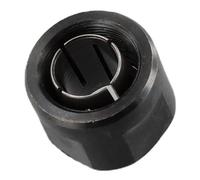 Opatiny Tuerca de pinza para enrutador Makita 3612, agujero central de 12,7 mm, pieza de repuesto de metal negro con rosca hembra de 19,5 mm, 21 x 27 mm