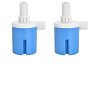Opatiny Válvula automática de control de nivel de agua para tanque de agua e hidroponía, DN15, paquete de 2 con bola flotante, 130 x 130 x 90 mm