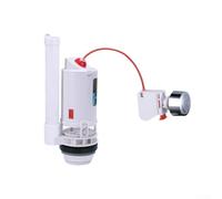 Opatiny Válvula de tanque de inodoro de silicona ABS de 2 pulgadas | Opciones de descarga completa y media, reduce las facturas de agua, se adapta a tomas de 2 pulgadas, construcción de ABS