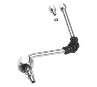 Opatiny Varita de vapor de repuesto para cafetera EC680, 6 mm para brazo de espuma de acero inoxidable con codo, para EC685 ECP3420