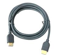 OPAX51 Cable HDMI 2m Alta Velocidad Compatible con Television, consolas, PC Gaming, Portátiles, color Gris 51hdmi2