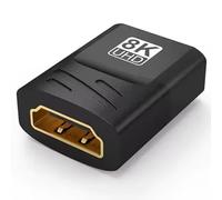 OPAX51 Extensor alargador empalmador de cable HDMI hembra a conector hembra 8K 60hz 4K 120/144hz HDMI2.1 para ponitor televisión proyector portátil y consola de videojuegos