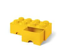 Opberglade Lego: brick 8 geel NUEVO