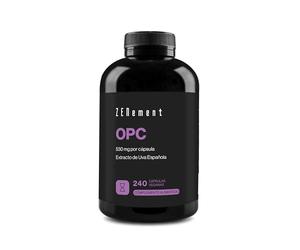 OPC - 1060 mg Extracto de Semilla de Uva al 95% - 240 Cápsulas Veganas | Origen Natural - Fuente de Polifenoles - Sin Aditivos, Sin Gluten - 1-2 Cápsulas al Día, 4 Meses de Suministro - Zenement