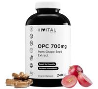 OPC Extracto de Semilla de UVA 700 mg. 240 cápsulas veganas para 8 meses