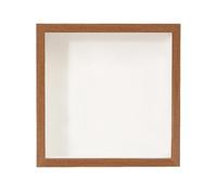 Opción 1 de recuerdos - Soporte de pared multiusos, de sombra transparente con ranuras para marcos de fotos cargables desde arriba, para guardar tickets sentimentales, ideal para recuerdos