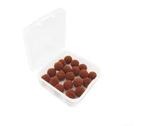 Opciones de color dinámicas en nuestras 20/100 bolas flotantes, equipo esencial para cada pescador apasionado (20 piezas marrones)