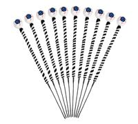 Opciones de Flores de Globo Ocular - 10 unids Halloween Horror -Ojos 14.9 en Tachuelas para arreglos floreros | Adorable Acentos Decorativos Resistencia para Mesa Interior Temporada Ornamente