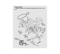 Opciones de rodamiento cinturón de Husqvarna CTH130CTH135CTH160CTH170CTH171CTH180CTH200CTH210XP correa de transmisión
