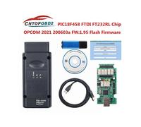 OPCOM 2021 200603a with FTDI FT232RQ Chip for Opel OBD2 Diagnostic Scanner Until 2021 OBD2 CAN-BUS Code Reader Reset Reprogram
