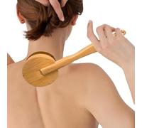 Opdestn Brocha Autobronceadora - Aplicador Autobronceador Para Espalda - Cepillo Corporal Ergonómico con Mango Largo para Vacaciones en Playa y Piscina