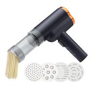 Opdestn Máquina para Hacer Pasta Eléctrica - Máquina Automática Para Pastas | Mezcladora Portátil con 5 Accesorios Inalámbrica para Cocinar Pizza y Preparar Verduras en Casa