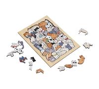 Opdestn para Adultos | Juego de Mesa con Tema de Gatos | Puzzle Irregular - para Noche De Juegos Día Lluvioso Reunión Fin De Semana Actividad Social Fiesta De Vacaciones