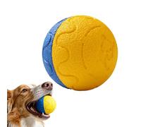 Opdestn Pelota Interactiva para Perros,Juego Inteligente con Sensor para Morder y Rodar Silencioso - Juguete para Perros en Movimiento,para Mascotas Cachorros Juego en Interior y Exterior