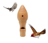 Opdestn Silbato Llamador De Aves,Reclamo De Aves De Caza De Madera Simulada para Señuelo,Imitación Reclamo Señuelo para Aficionados Naturaleza Principiantes Cazadores - para Observación De Caza Al