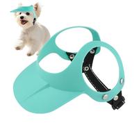 Opdestn Sombrero De Playa para Perros - Gorro De Playa Protector Solar para Mascotas,Bonete Ajustable para Cachorros de Raza Pequeña y Mediana Gato para Senderismo Pícnic Vacaciones