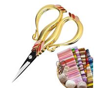 Opdestn Tijeras de Costura Pequeñas y Finas,Cortador Pequeño con Diseño de Retro - Tijeras Costura Vintage,Para Recorte de Hilos, Arte DIY, Punto, Tela, Abalorios y Scrapbooking