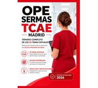 OPE SERMAS TCAE / TMSCAE Madrid: Temario completo de los 30 temas oficiales. Manual de estudio para la oposición de Técnico Medio Sanitario en ... Enfermería del Servicio Madrileño de Salud.