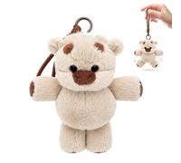 OPEIXSAYKOC Peluche Vaca Que Corre,15 cm Juguete Suave de Becerro Corriendo