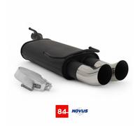 Opel Astra F Silenciador Deportivo 2x76mm DTM
