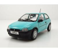 Opel Corsa B 1993 Turquesa Coche a Escala 1:24 Whitebox