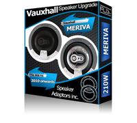 Opel Meriva Puerta Delantera Altavoces FLI para Coche + Altavoz Adaptador 210W