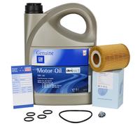 Opel Set Servicio para Opel Corsa D Astra H J Zafira Moca 5W30 Dexos2 1.7 CDTI