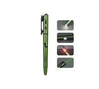 O'Pen 3 Bolígrafo Multifuncional con Luz de 120 Lúmenes y Láser Verde（Clase 1） OD Verde