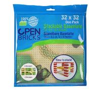 OPEN BRICKS OB-P32FL2 - Placas de construcción, Color Verde