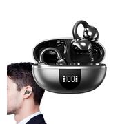 Open Ear Earbuds, Wireless Sports Organizer, Clip On Headphones for Running | Utility accessory, lightweight audio device, ergonomic clip organizer, reliable headphones tool for organized fitness and tra